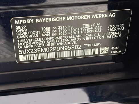Used 2023 BMW X7 xDrive40i w/ M Sport Package AWD/4WD image 34