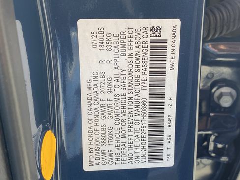 Used 2026 Honda Civic Sport image 29