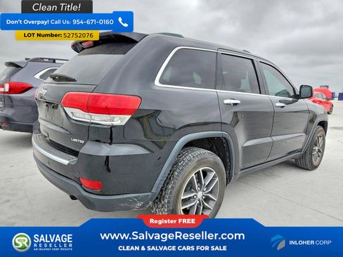 Used 2017 Jeep Grand Cherokee Limited RWD image 4
