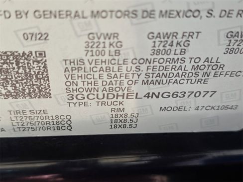 Certified 2022 Chevrolet Silverado 1500 ZR2 image 32