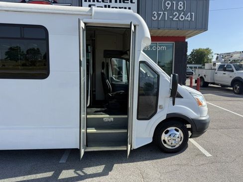 Used 2018 Ford Transit 350 156 DRW w/ Shuttle Bus Prep Package RWD image 11