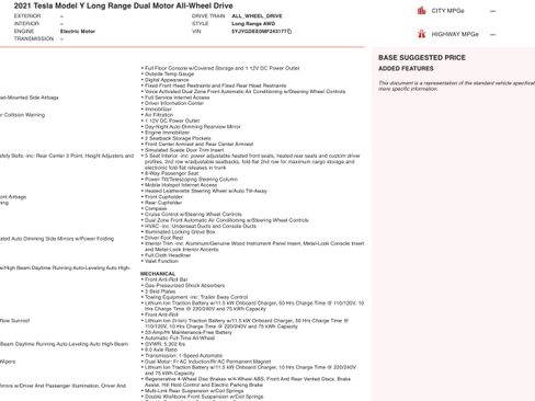 Used 2021 Tesla Model Y Long Range image 2