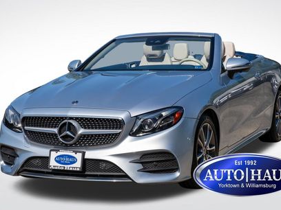 Used 2019 Mercedes-Benz E 450 4MATIC Cabriolet w/ Premium 1 Package