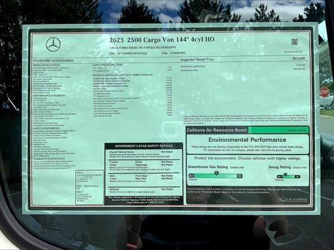 New 2025 Mercedes-Benz Sprinter 2500 image 27