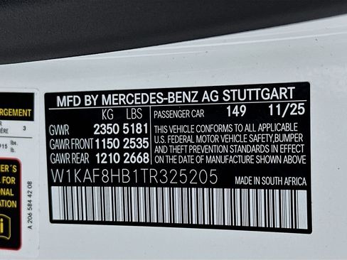 New 2026 Mercedes-Benz C 43 AMG C 43 AMG image 34