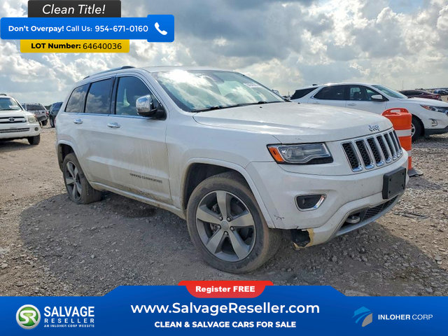 Used 2014 Jeep Grand Cherokee Overland w/ Advanced Technology Group AWD/4WD image 5