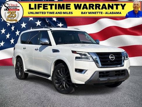 Used 2023 Nissan Armada Platinum w/ Cargo Package RWD image 1