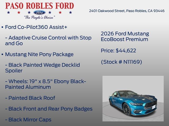 New 2026 Ford Mustang Premium RWD image 17