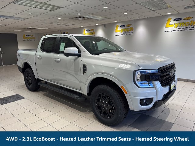 New 2026 Ford Ranger Lariat w/ Black Appearance Package AWD/4WD 360° Tour