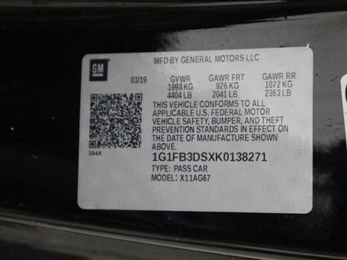 Used 2019 Chevrolet Camaro LT RWD image 40