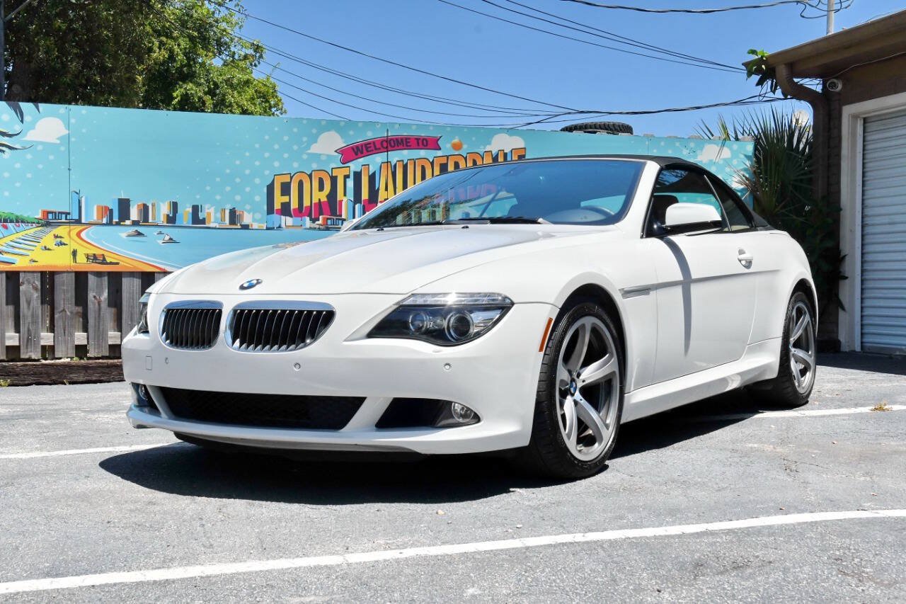 Used 2010 BMW 650i Convertible w/ Sport Pkg RWD image 1
