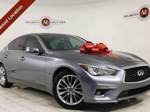 Used 2019 INFINITI Q50 Luxe AWD/4WD image 1