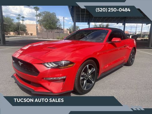 Used 2020 Ford Mustang Convertible RWD image 1