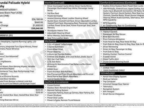 New 2026 Hyundai Palisade Calligraphy FWD image 28