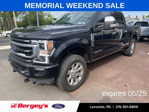 Used 2020 Ford F250 Platinum w/ FX4 Off-Road Package AWD/4WD image 1