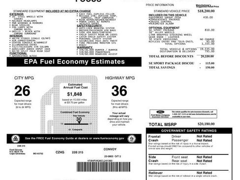 Used 2012 Ford Focus SE w/ SE Sport Pkg FWD image 2