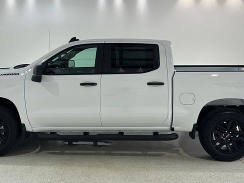New 2026 Chevrolet Silverado 1500 Custom w/ Turbomax Blackout Package AWD/4WD image 2