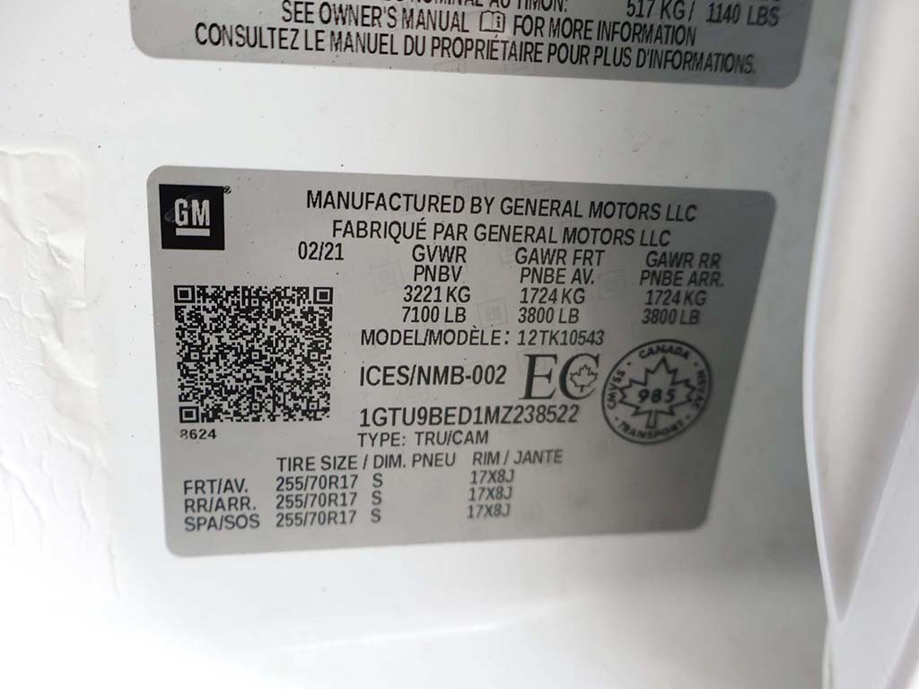 Used 2021 GMC Sierra 1500 SLE AWD/4WD image 49
