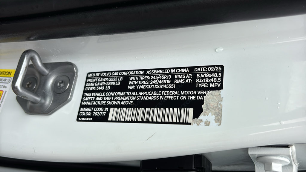 Used 2025 Volvo EX30 Ultra w/ Protection Package Premier AWD/4WD image 30