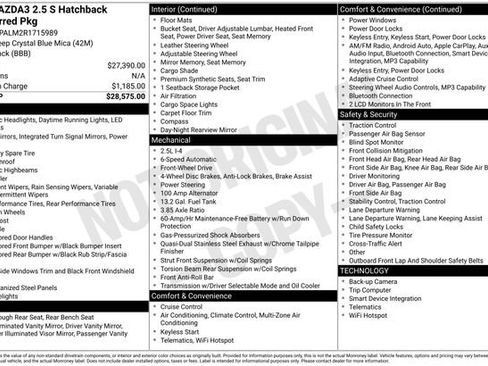 Used 2024 MAZDA MAZDA3 s image 7