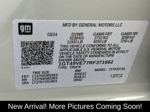 Certified 2024 GMC Sierra 3500 AT4 w/ AT4 Premium Plus Package AWD/4WD image 34