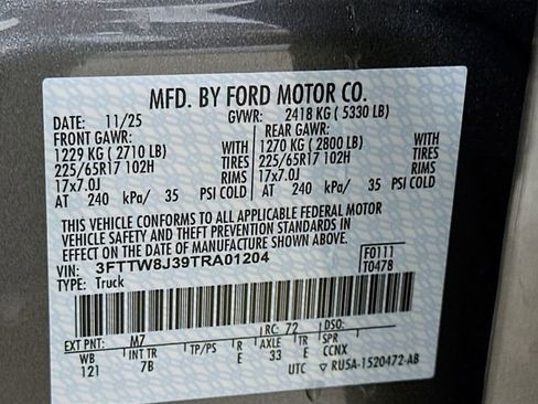 New 2026 Ford Maverick XLT w/ Equipment Group 301A image 31