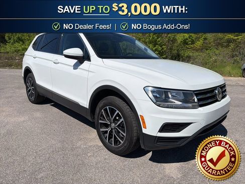 Used 2021 Volkswagen Tiguan SE w/ Panoramic Sunroof Package image 4