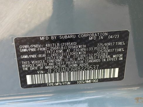 Used 2024 Subaru Crosstrek 2.0i Premium image 42