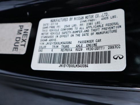 Used 2020 INFINITI Q60 3.0t Luxe RWD image 34