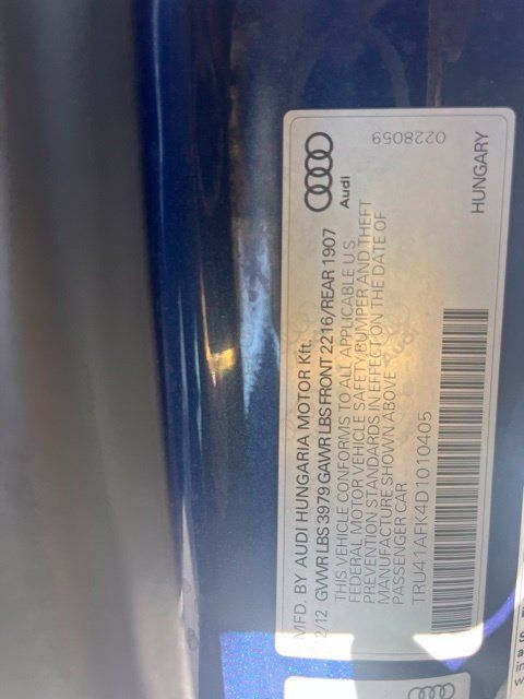 Used 2013 Audi TTS 2.0T Prestige w/ Prestige Pkg AWD/4WD image 19