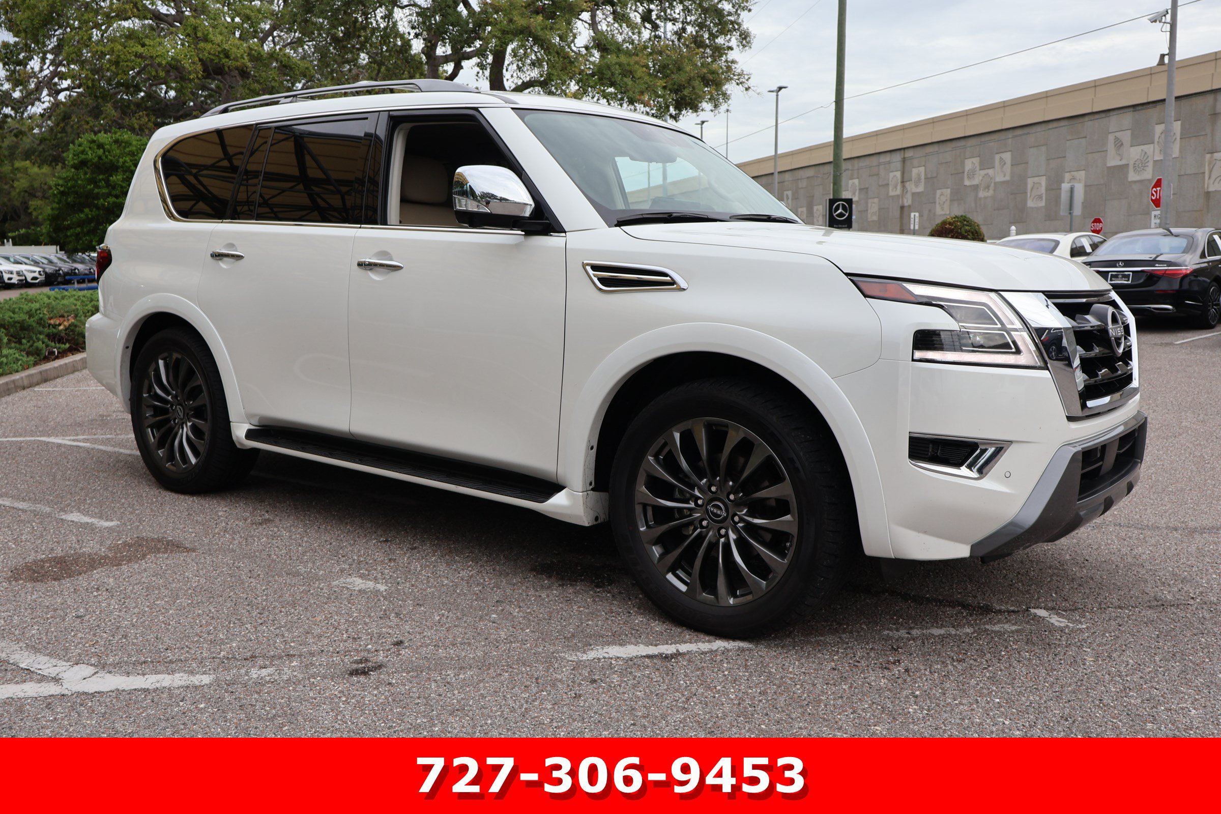 Used 2023 Nissan Armada Platinum w/ Captain's Chairs Package AWD/4WD image 10