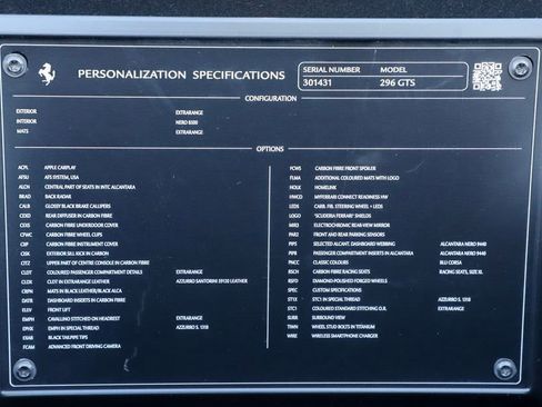 Certified 2024 Ferrari 296 GTS image 11