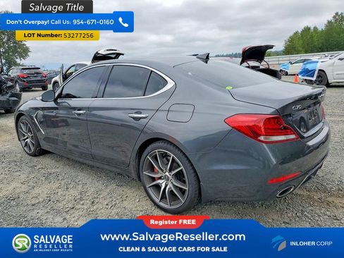 Used 2020 Genesis G70 3.3T w/ Elite Package RWD image 3