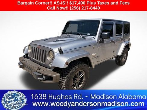 Used 2016 Jeep Wrangler Unlimited Sahara AWD/4WD image 1