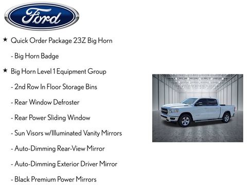 Used 2022 RAM 1500 Big Horn RWD image 4