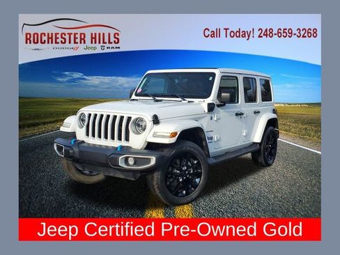 Certified 2022 Jeep Wrangler Unlimited Sahara w/ Cold Weather Group image 1