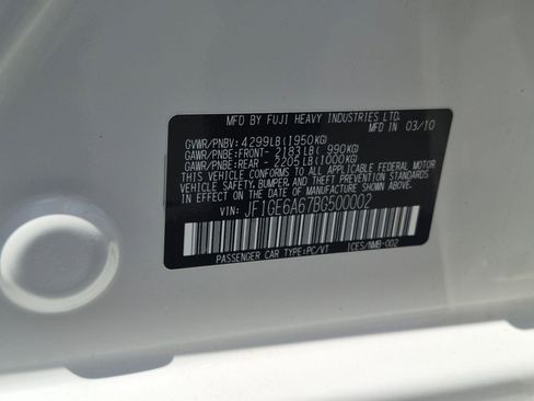 Used 2011 Subaru Impreza 2.5i w/ Audio Package 3 AWD/4WD image 33
