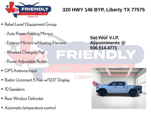 Used 2025 RAM 1500 Rebel w/ Rebel Level 1 Equipment Group image 10