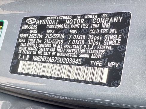 Used 2025 Hyundai Kona SEL FWD image 34