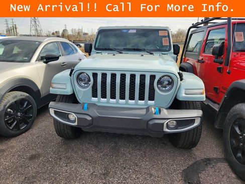 Used 2023 Jeep Wrangler Sahara 4xe w/ Cold Weather Group image 2
