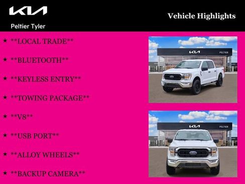 Used 2021 Ford F150 XLT w/ Equipment Group 301A Mid image 12