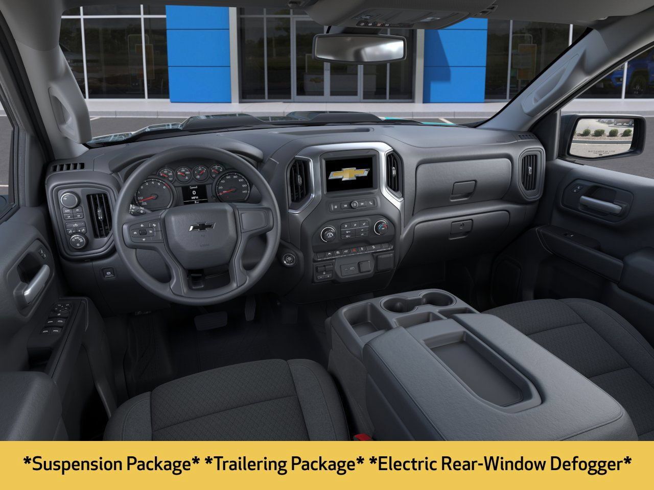 New 2026 Chevrolet Silverado 1500 Custom Trail Boss w/ Turbomax Blackout Package AWD/4WD image 5