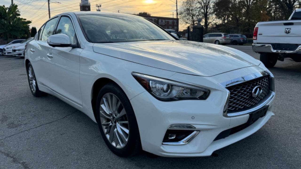 Used 2021 INFINITI Q50 Luxe w/ Cargo Package AWD/4WD image 10