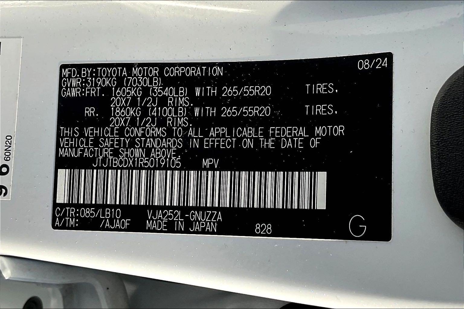 Used 2024 Lexus GX 550 w/ Accessory Package (Z1) AWD/4WD image 18