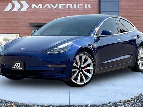 Used 2019 Tesla Model 3 Long Range AWD/4WD image 3