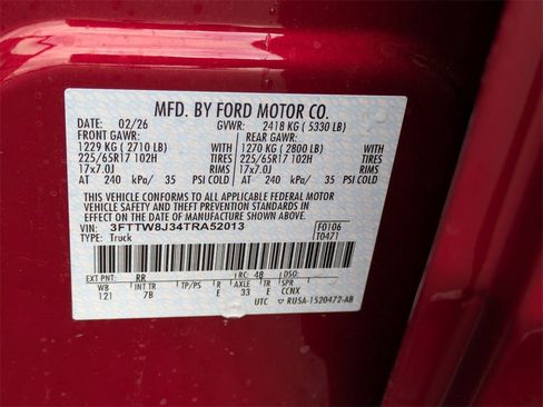 New 2026 Ford Maverick XLT w/ Equipment Group 301A image 47