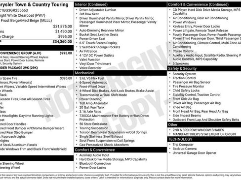 Used 2016 Chrysler Town & Country Touring w/ Driver Convenience Group image 17