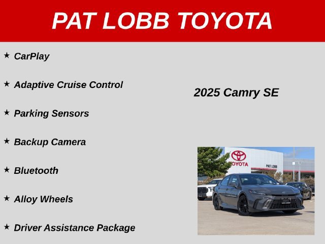 Used 2025 Toyota Camry SE w/ Convenience Package FWD image 38