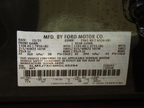 Used 2022 Lincoln Aviator Reserve w/ Equipment Group 201A image 32