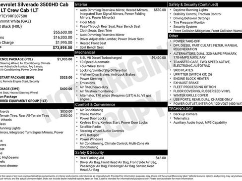 Used 2024 Chevrolet Silverado 3500 LT w/ Convenience Package AWD/4WD image 12